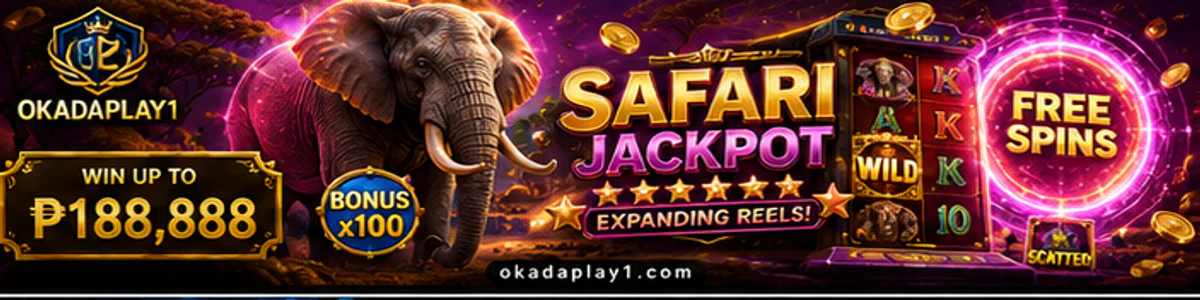 OKADA slot banner